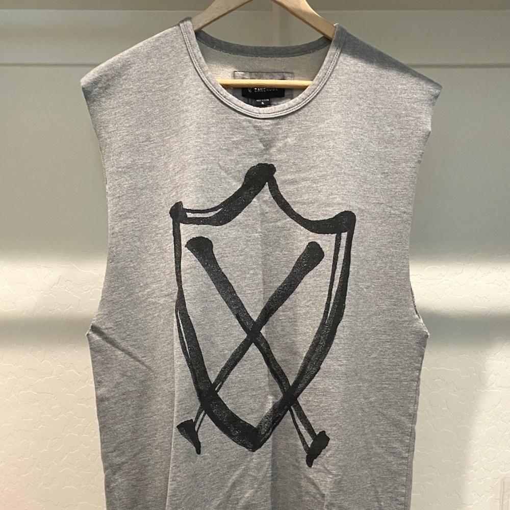 New Zanerobe Sleeveless Sweat Terry Top Shirt XL